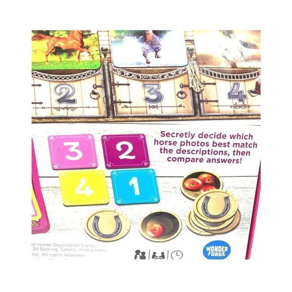 Giddy Up Game Wonder Forge Our Generation Horse Game New In Box - Picture 4 of 5